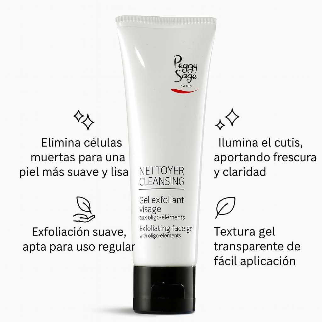 Gel exfoliante facial