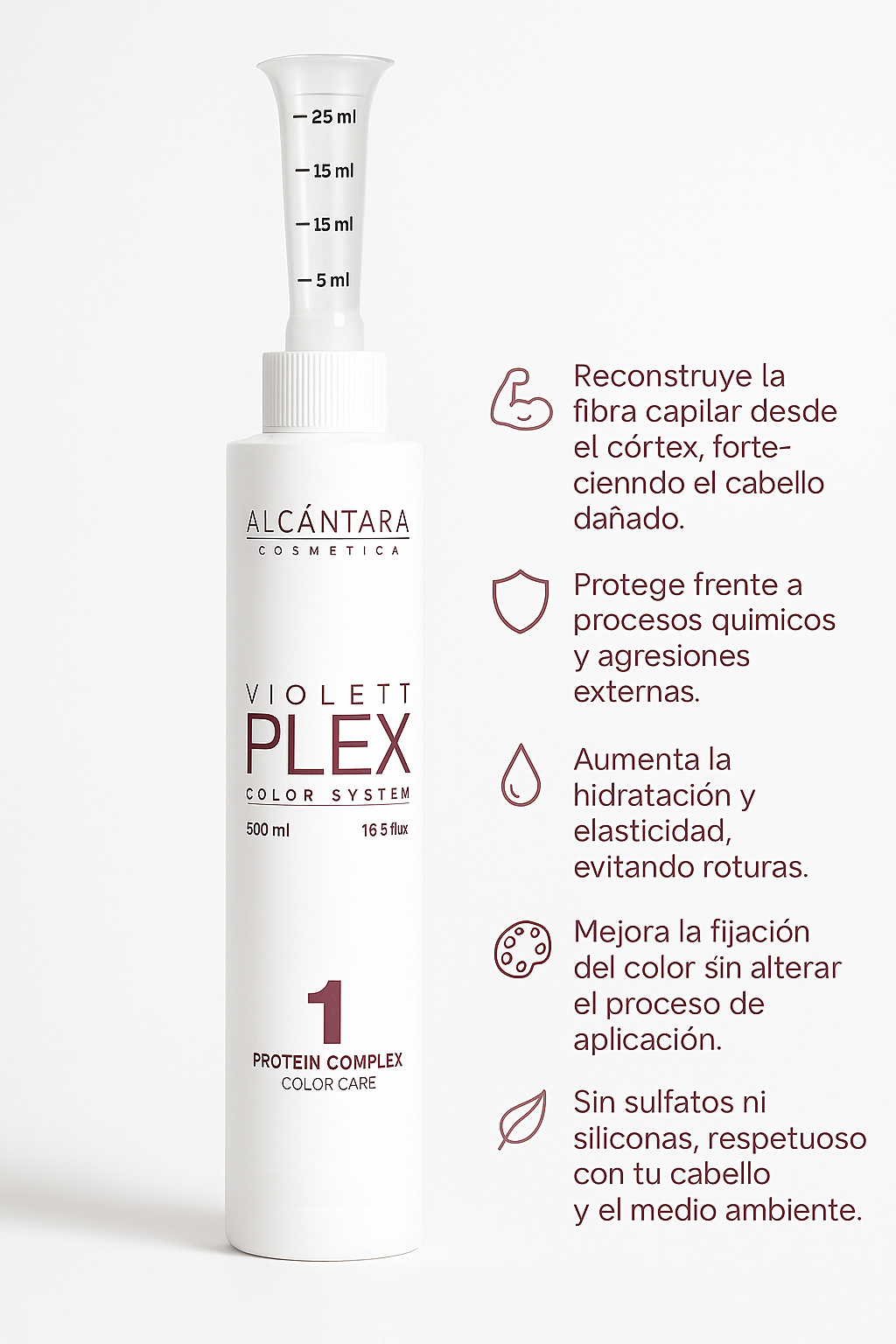Reconstructor VIOLETT PLEX PROTEIN COMPLEX Color Care Protección - Bello Cabello