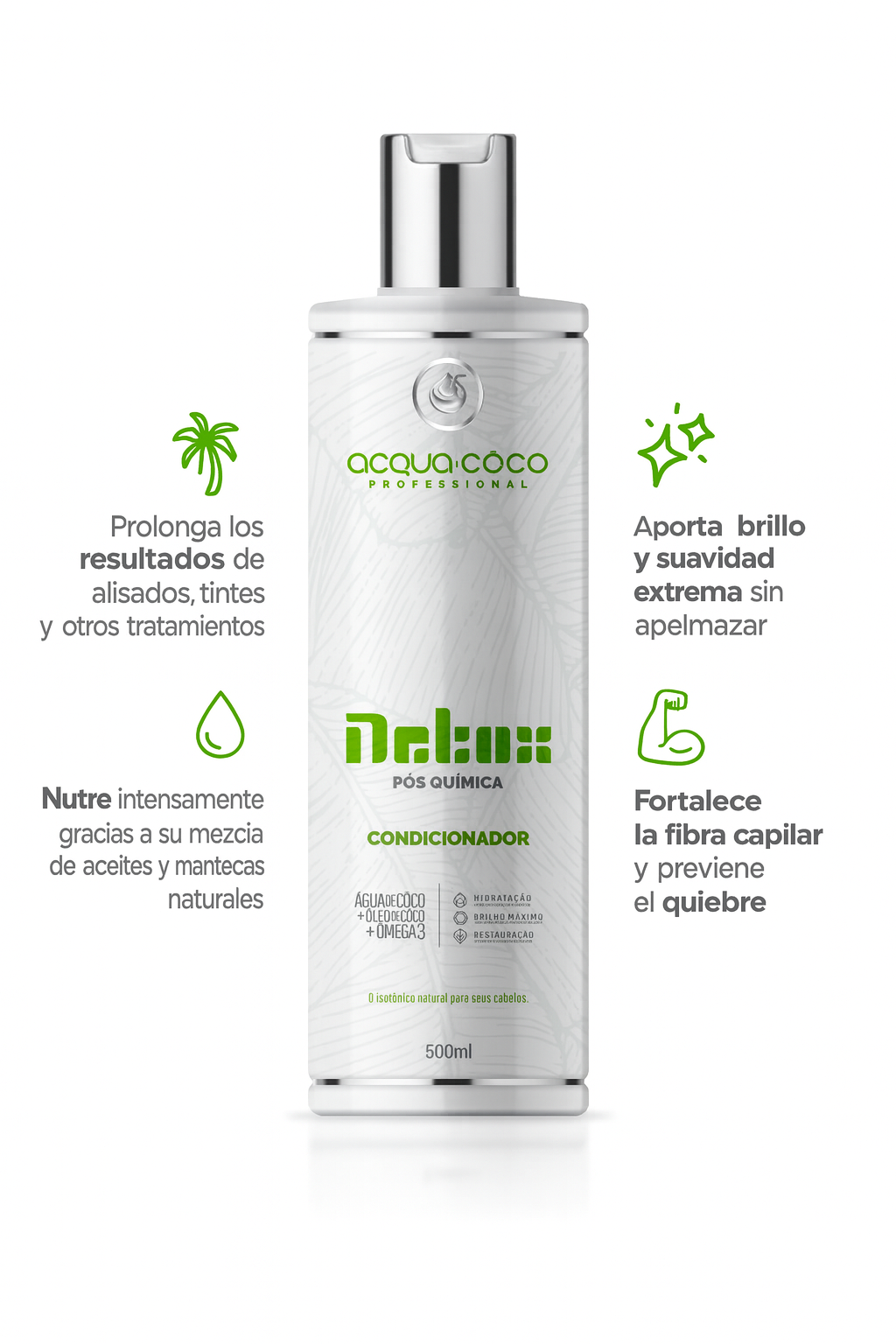 Acquacoco Acondicionador Post Química