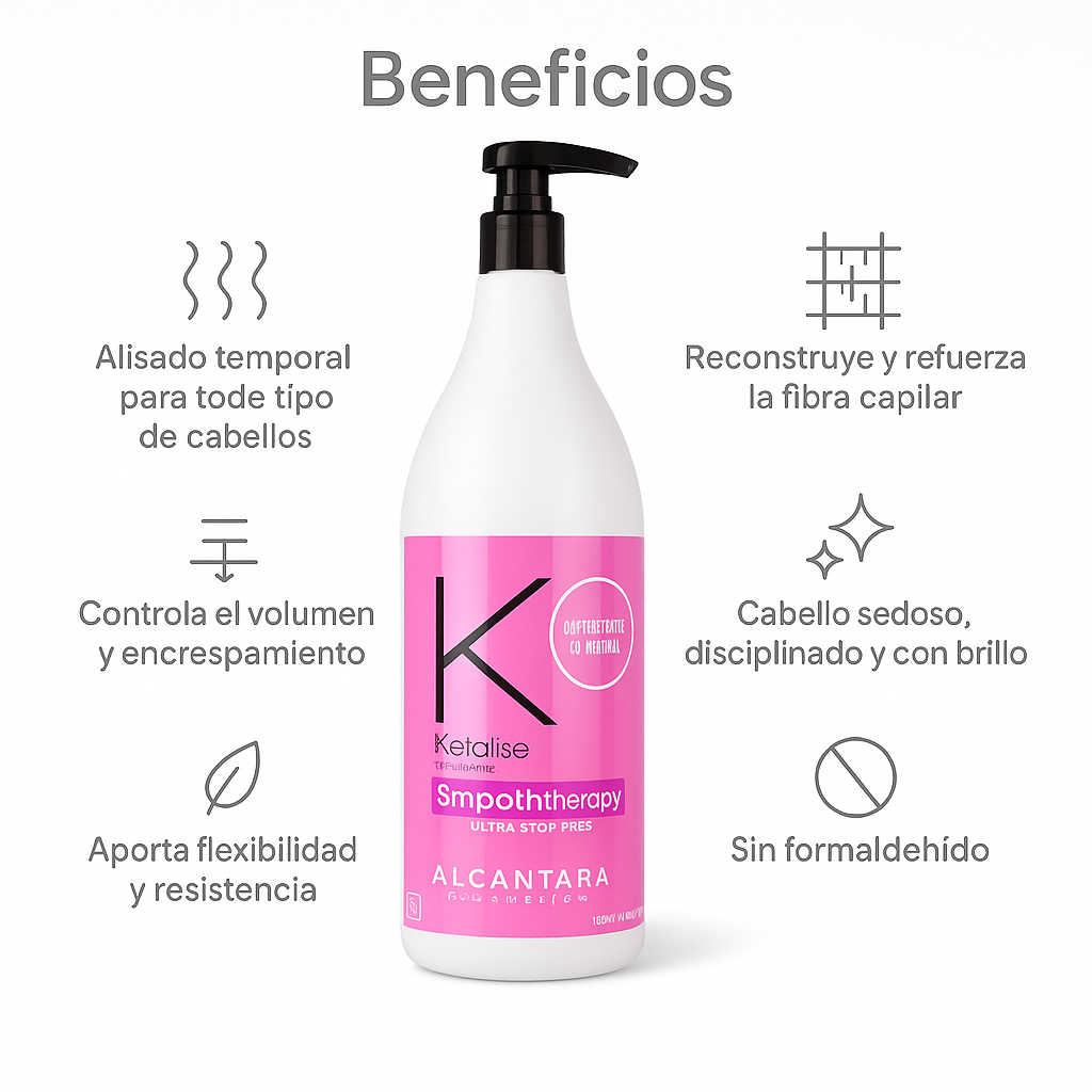 Alisado Temporal Keraliss Technique Smootherapy Ultra Stop Frizz - Bello Cabello