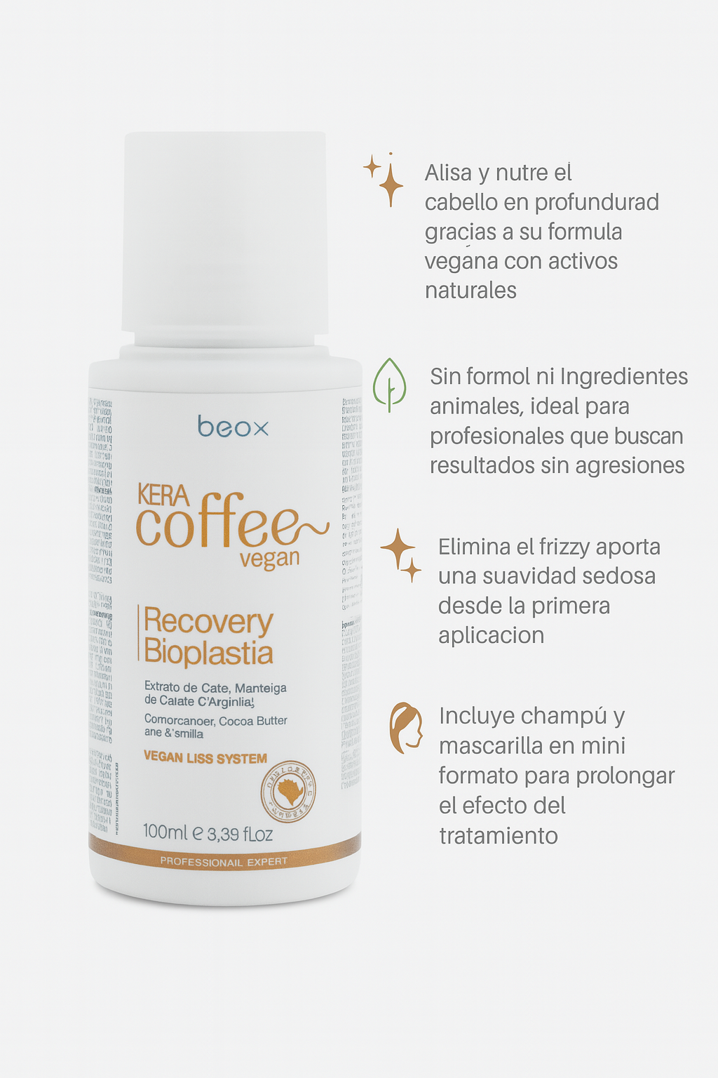 Beox KeraCoffee Kit Alisador - Bello Cabello