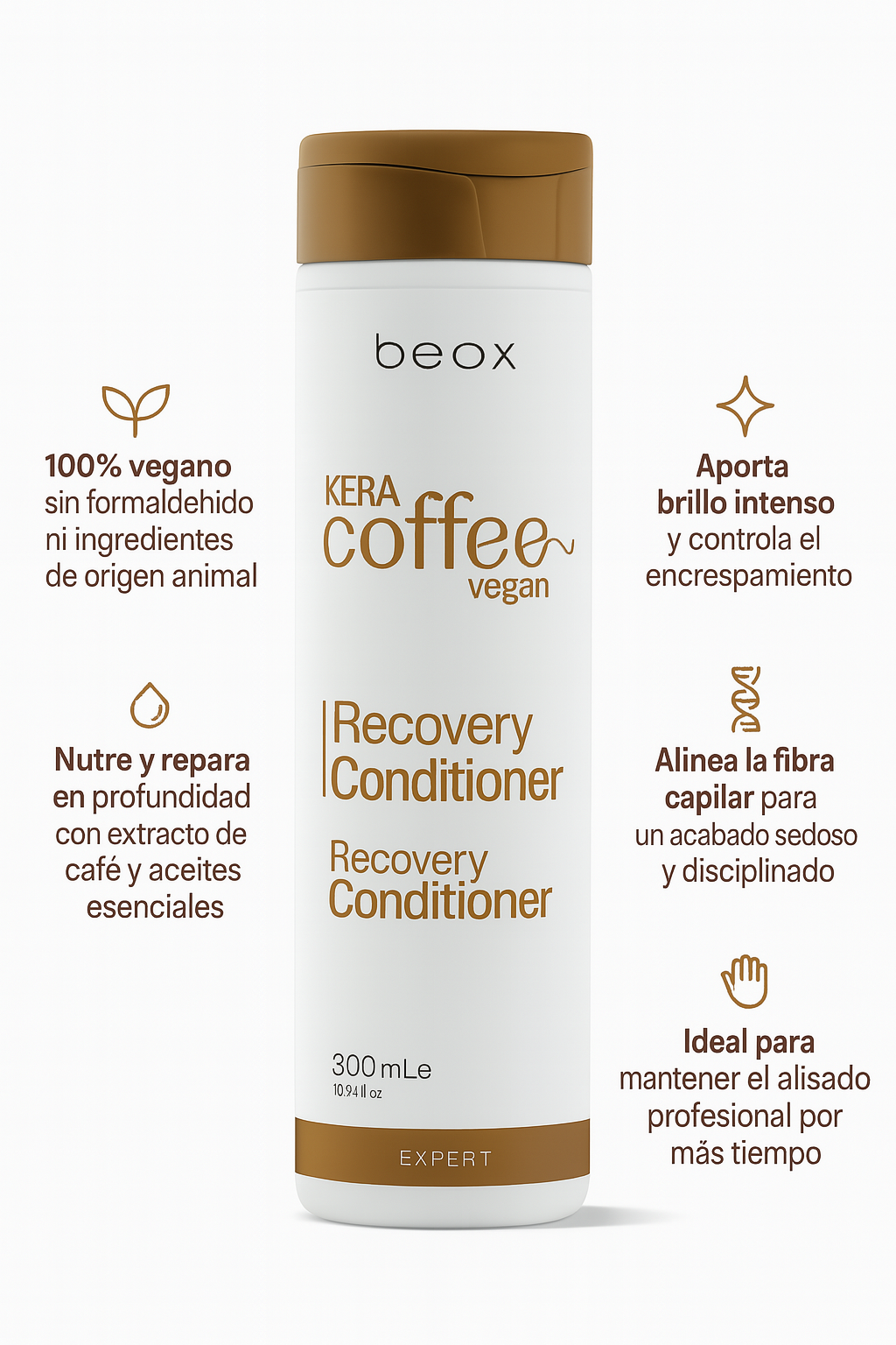 Beox KeraCoffee Recovery Acondicionador - Bello Cabello
