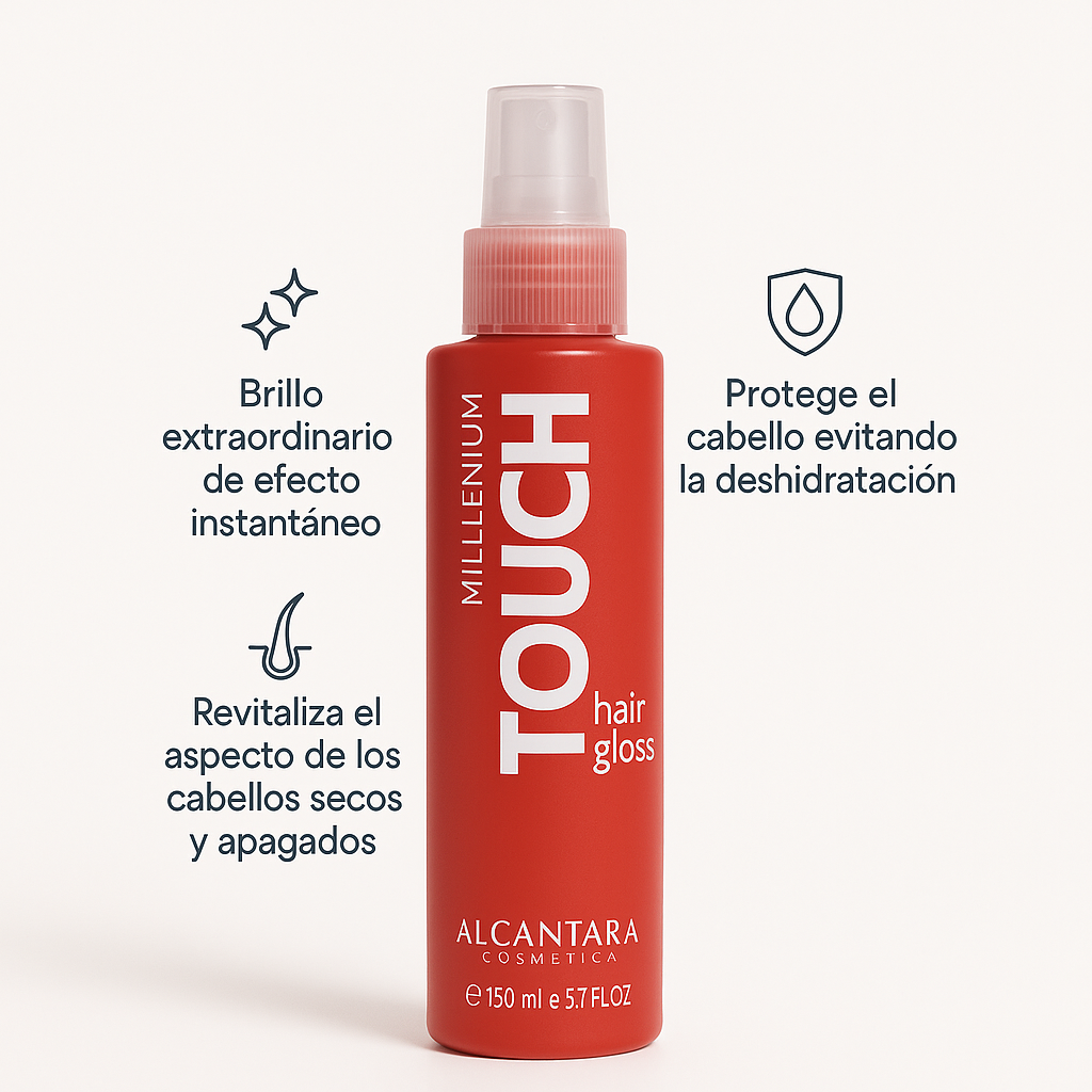 Brillo instantáneo Millenium Touch Hair Gloss - Bello Cabello