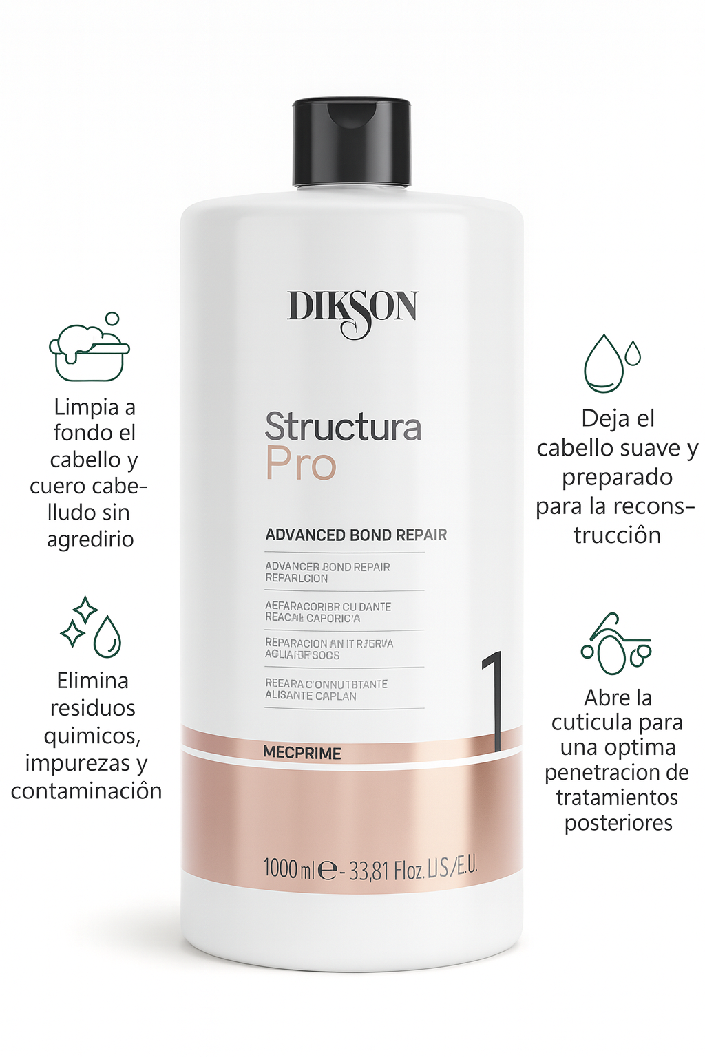 Structura Pro Champú Preparador Alcalino pH 8