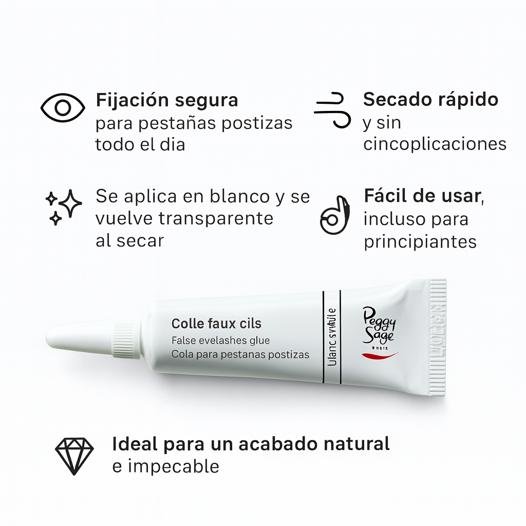 Cola pestañas postizas