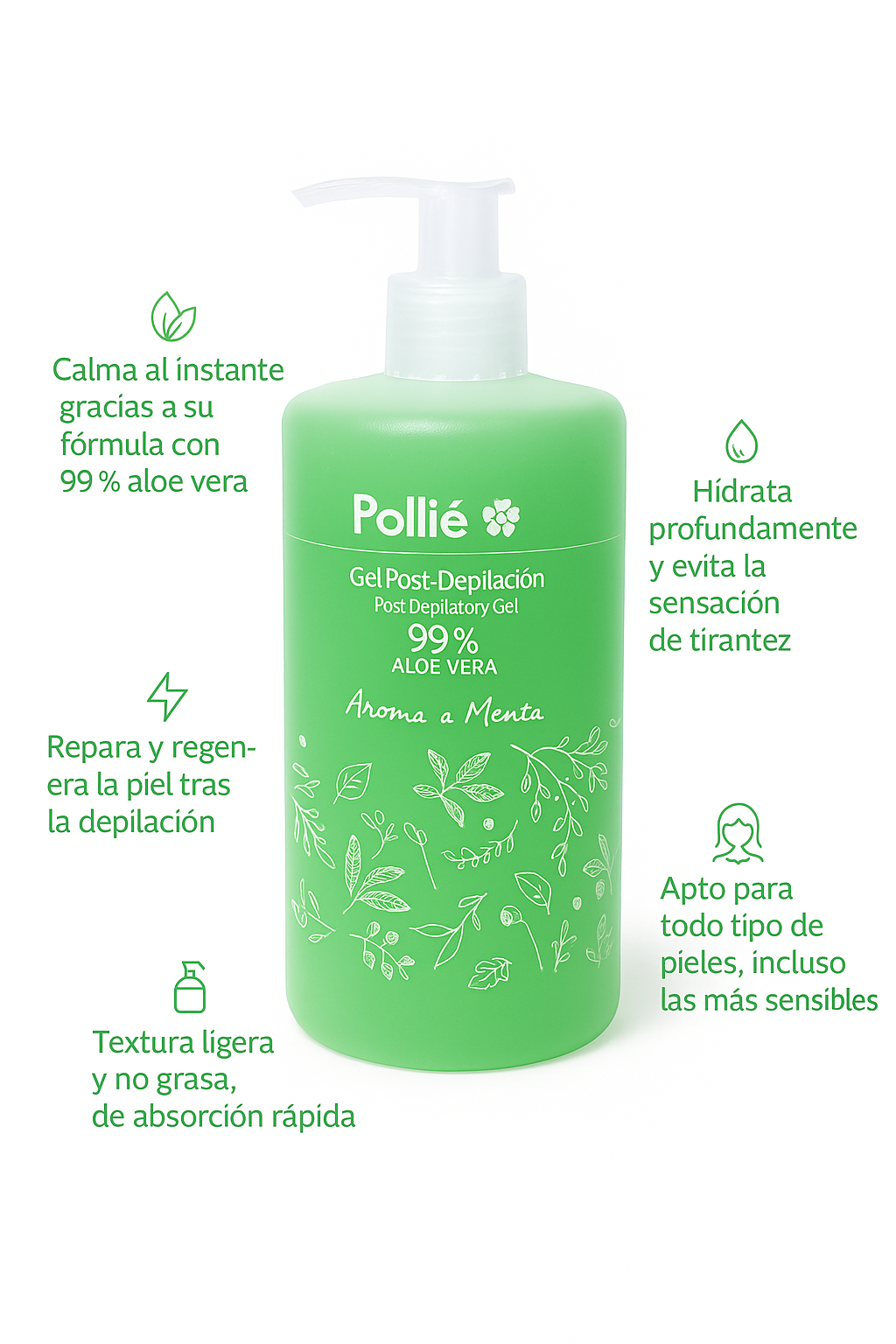 Gel Post Depil Aloe vera