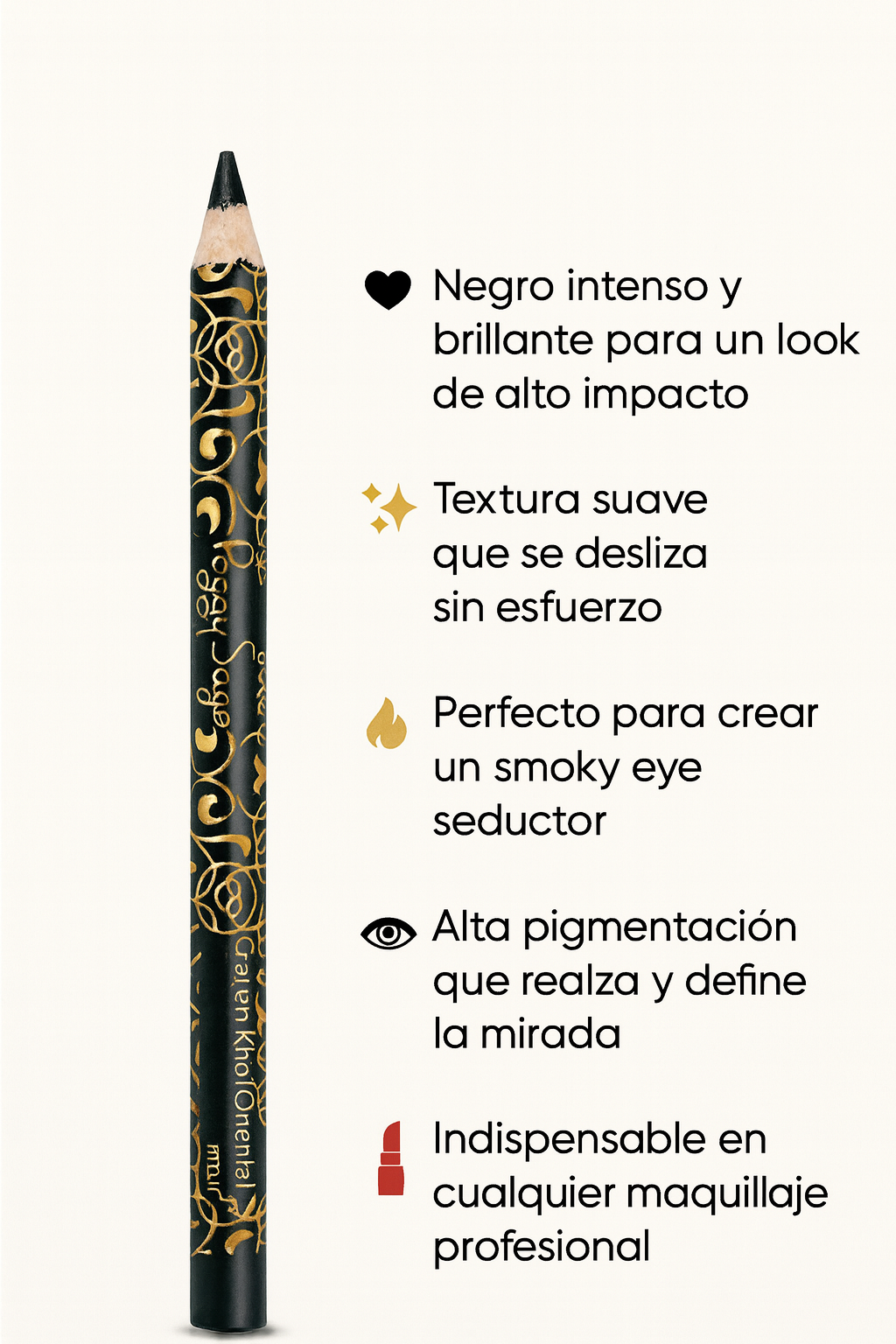 Lápiz de ojos oriental khol