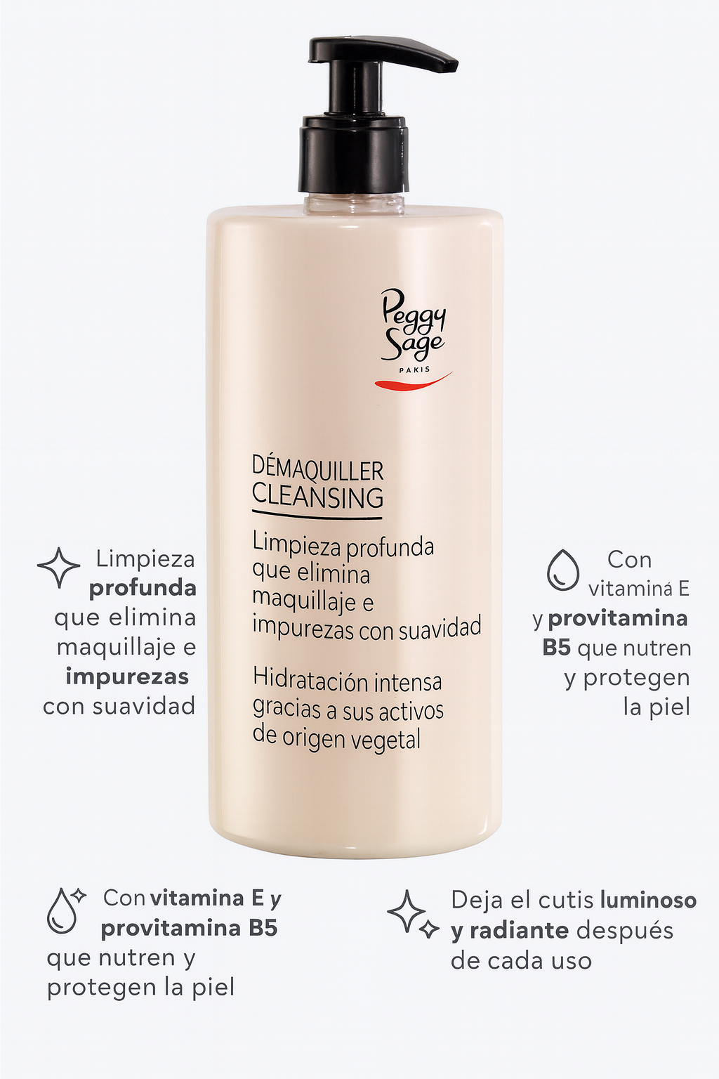 Leche desmaquilladora vitaminada