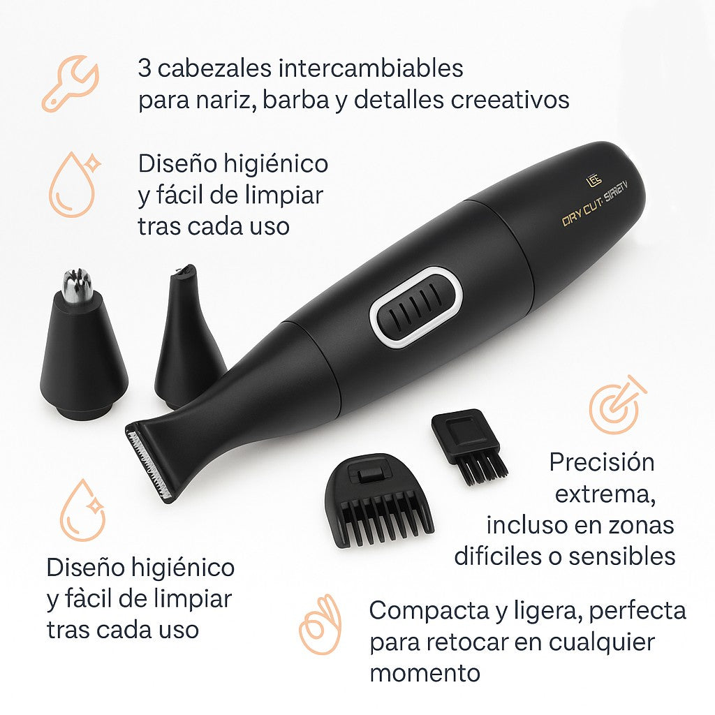 Máquina Nariz-Barba Dibujos Designer 3 en 1