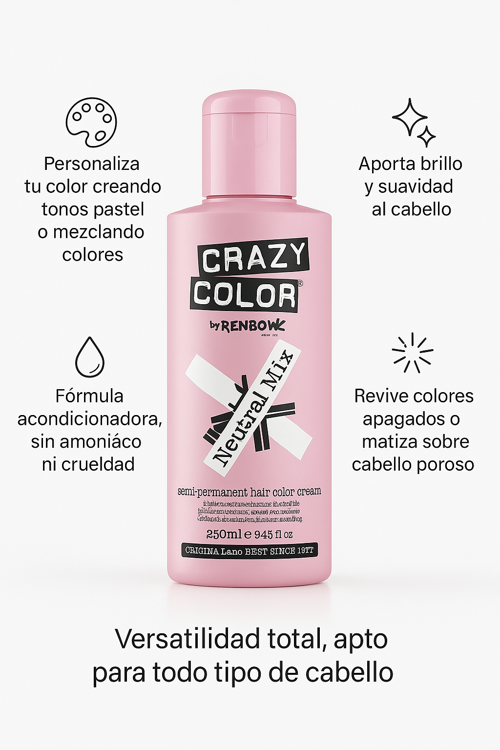 Matizador Neutral - Bello Cabello