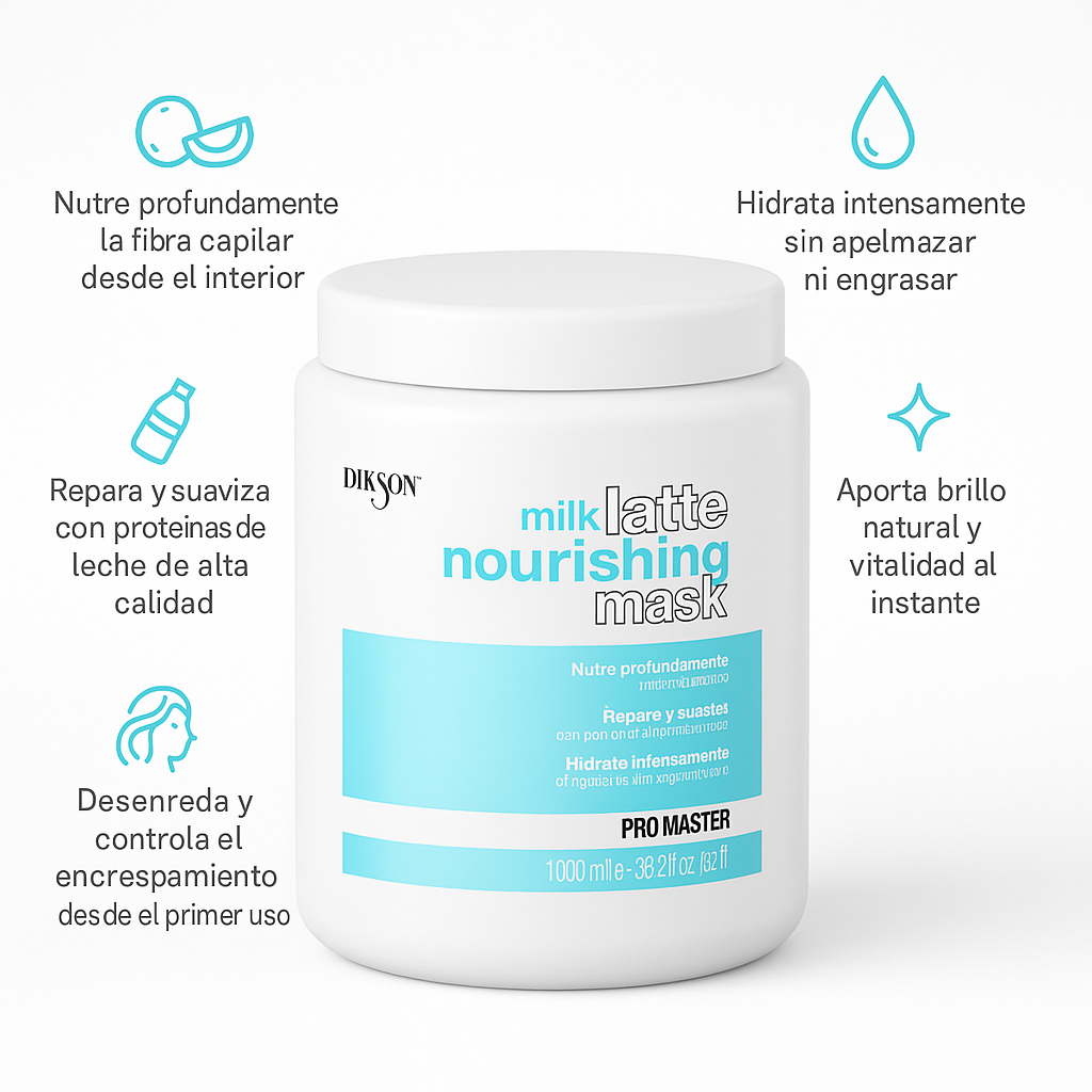 Milk Latte mascarilla nutritiva - Bello Cabello
