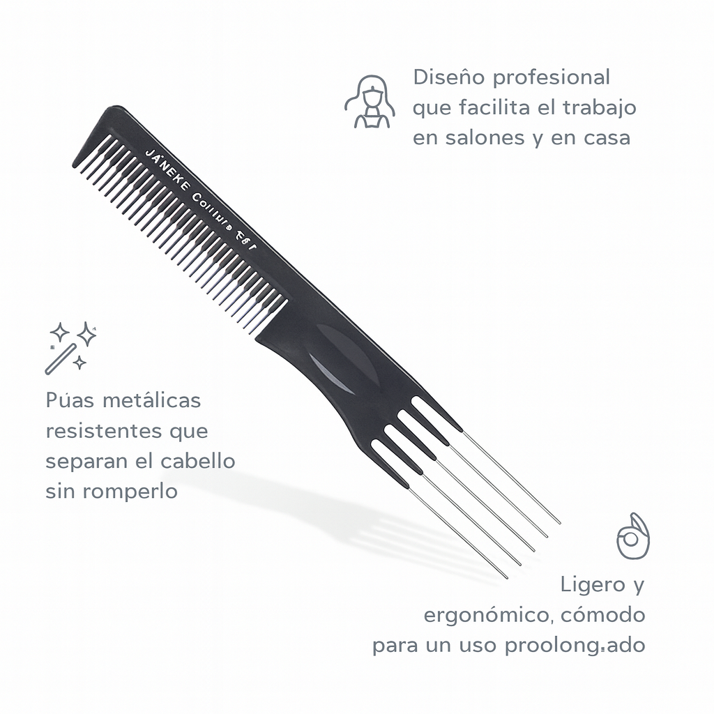 Peine Janeke Titanio 877