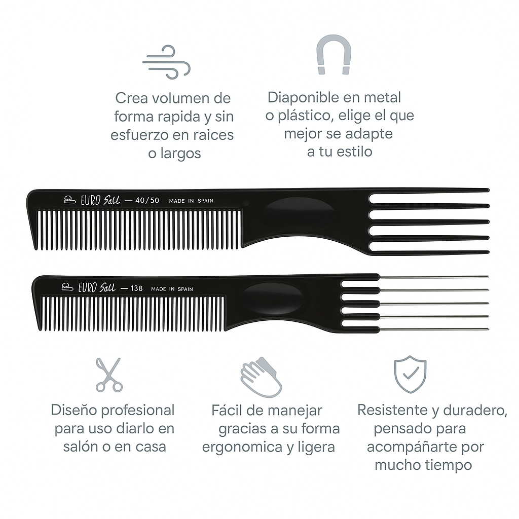 Peine Ahuecador 5 Púas