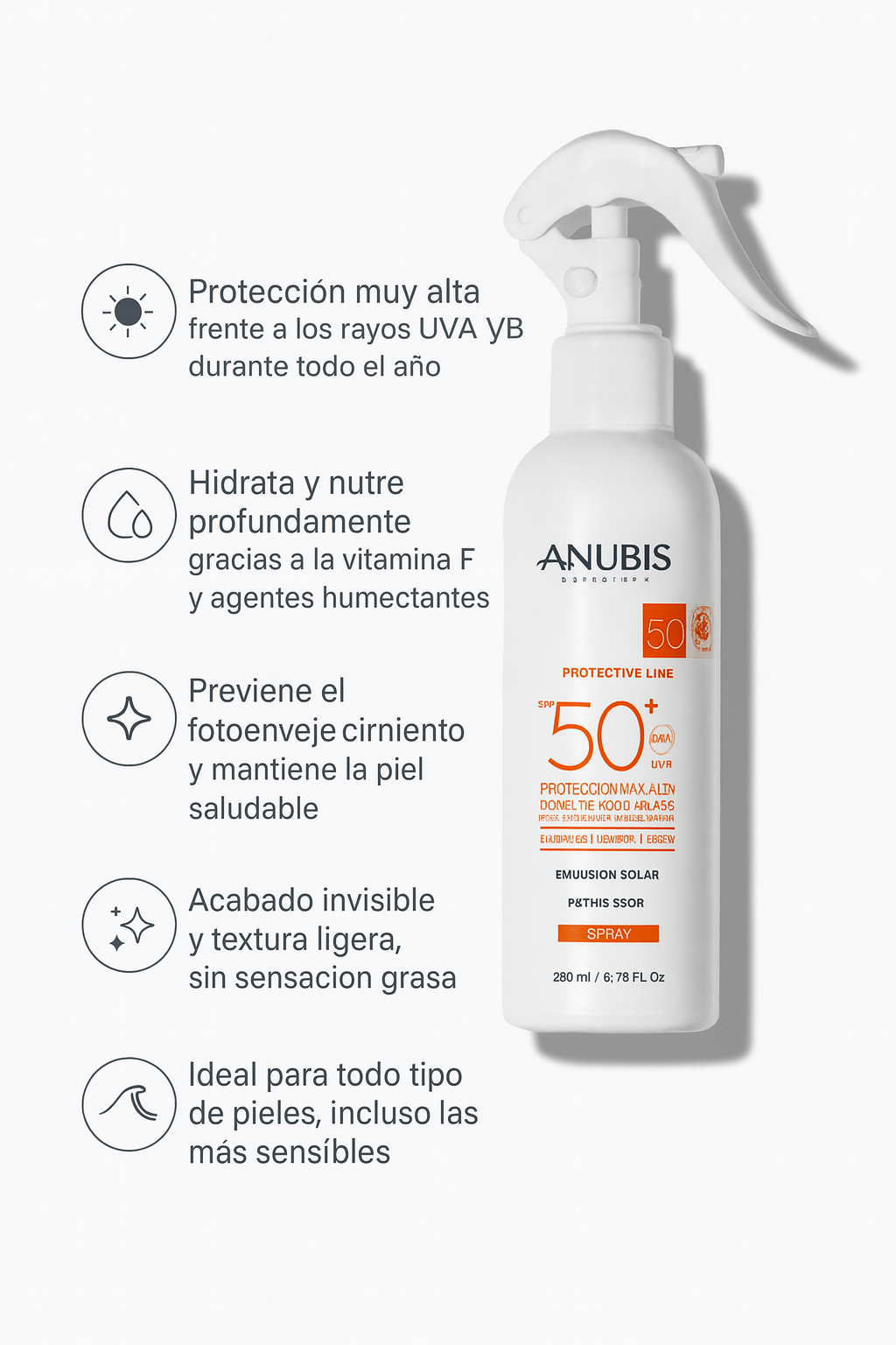 SPF 50+ Sun Emulsion Spray