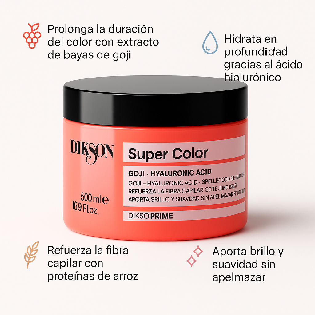 Super Color Mascarilla protectora - Bello Cabello