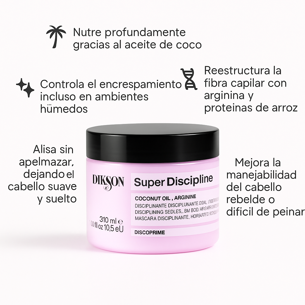 Super Discipline Mascarilla antiencrespamiento - Bello Cabello