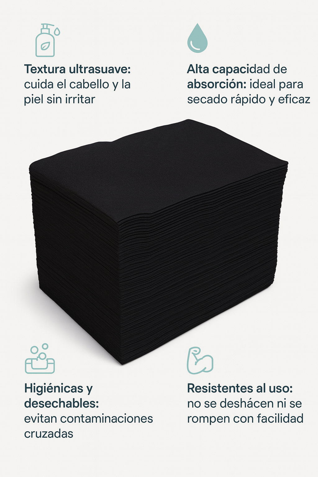 Toallas Spun-Lace - Bello Cabello