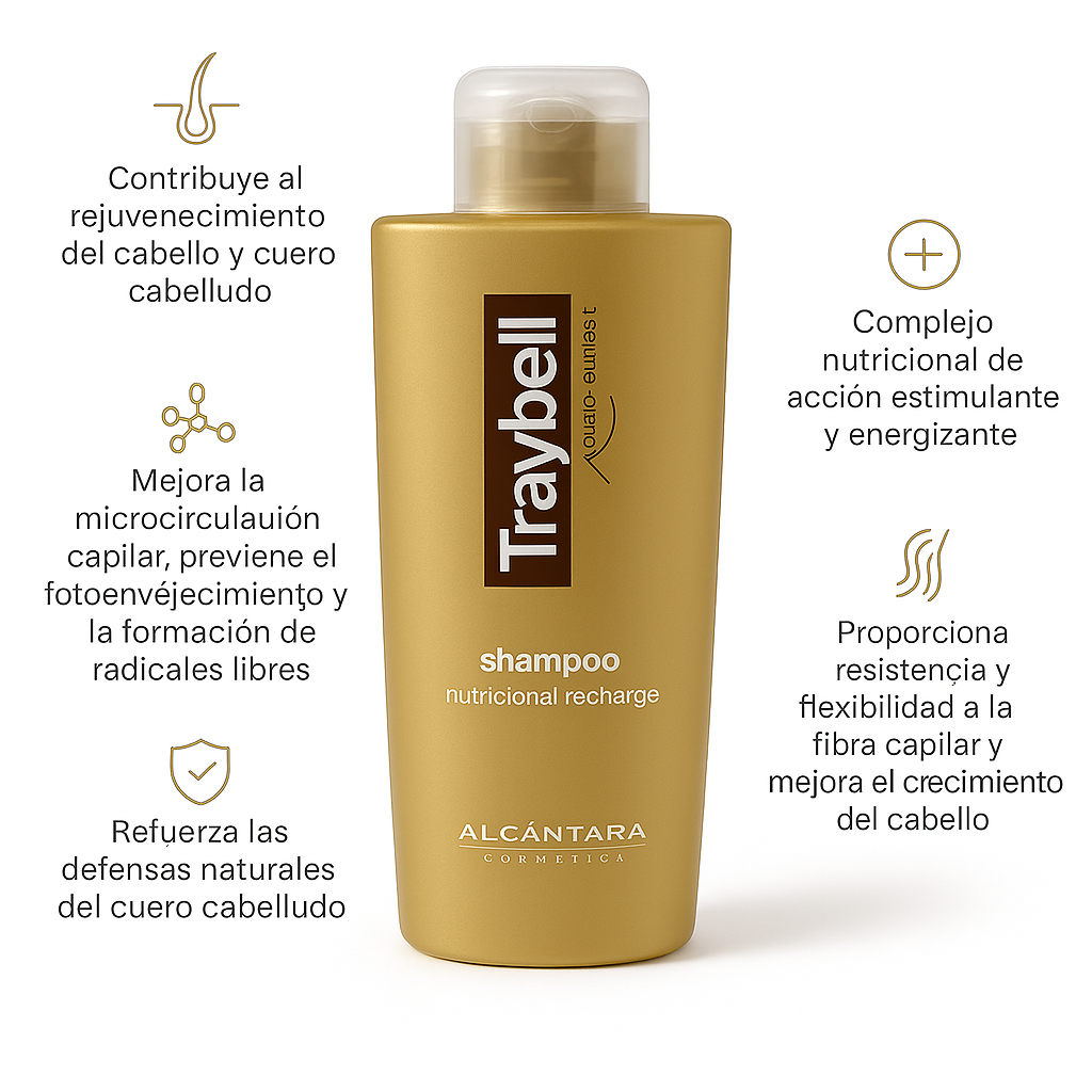 Traybell Cacao Extract shampoo revitalizante - Bello Cabello