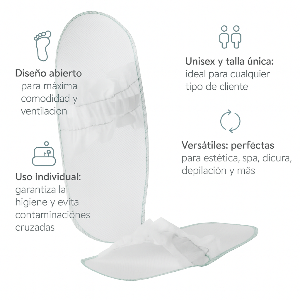 Bolsa 50 pares zapatillas - Bello Cabello