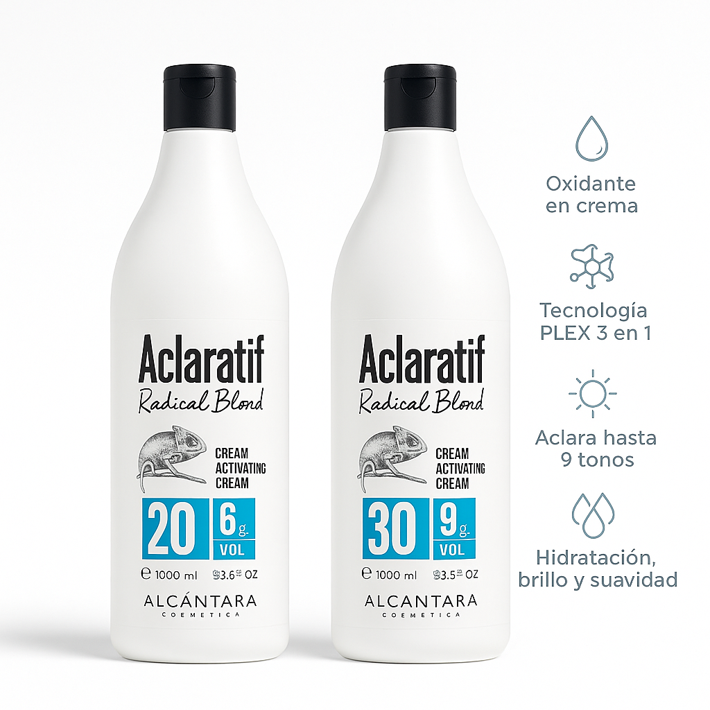 Aclaratif Radical Blond Crema Activadora 1000 ml - Bello Cabello