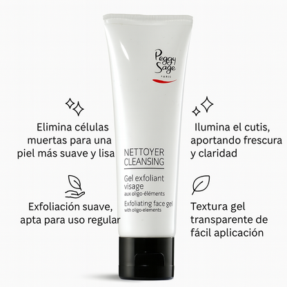 Gel exfoliante facial