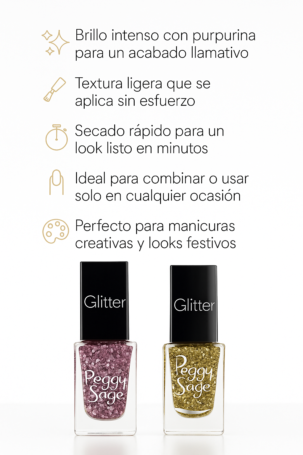 Esmalte Glitter - Bello Cabello