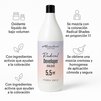 RADICAL Developer Oxyliquid 5,5 Vol (1,6%) - Bello Cabello