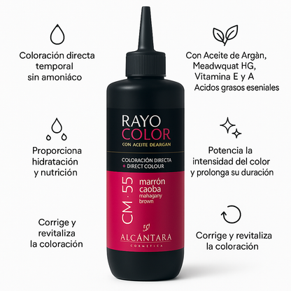 Coloración directa temporal Rayocolor - Bello Cabello
