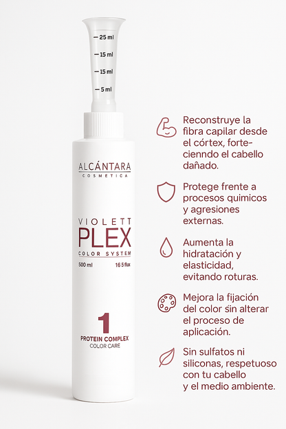 Reconstructor VIOLETT PLEX PROTEIN COMPLEX Color Care Protección - Bello Cabello
