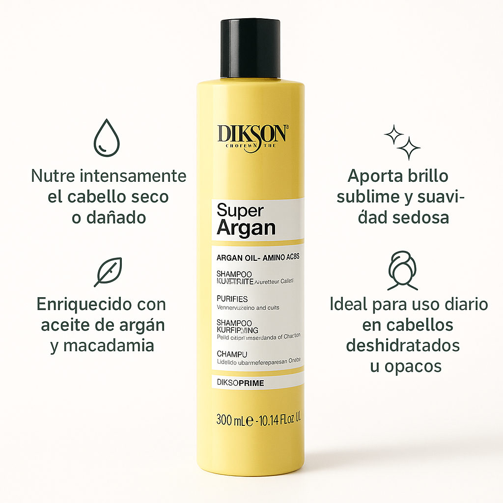 Super Argan Champú nutritivo - Bello Cabello