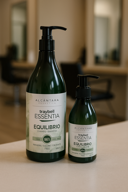 Traybell Essentia Equilibrio champú tratamiento grasa - Bello Cabello