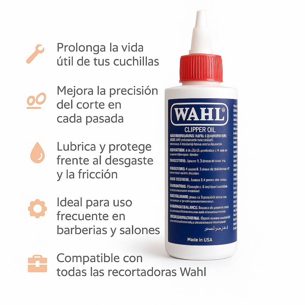 Aceite para cuchillas Wahl - Bello Cabello