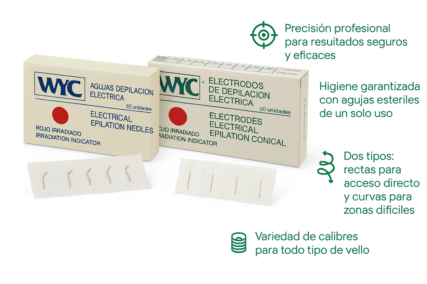 Aguja Depilación WYC