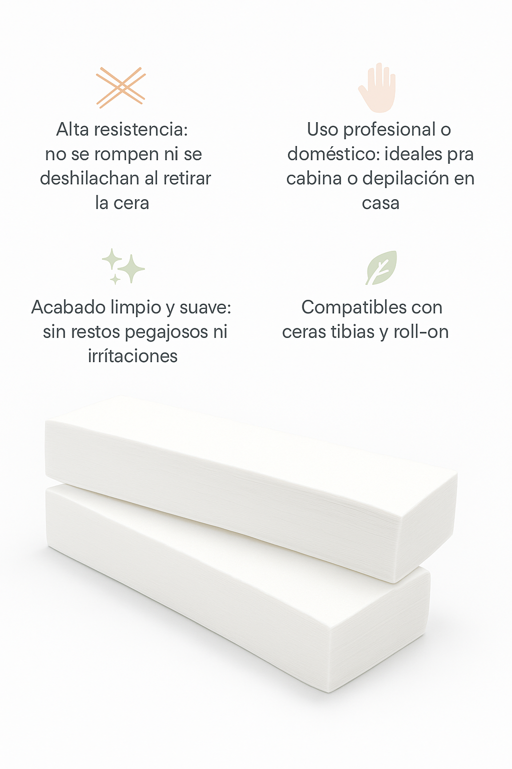 Bandas depilación 90 gr - Bello Cabello