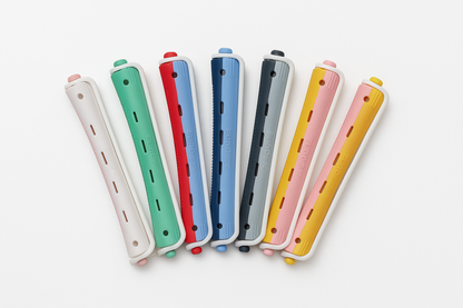 Bigudis plástico bicolor - Bello Cabello