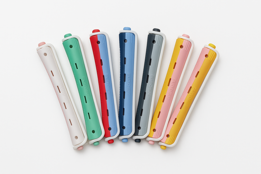 Bigudis plástico bicolor - Bello Cabello