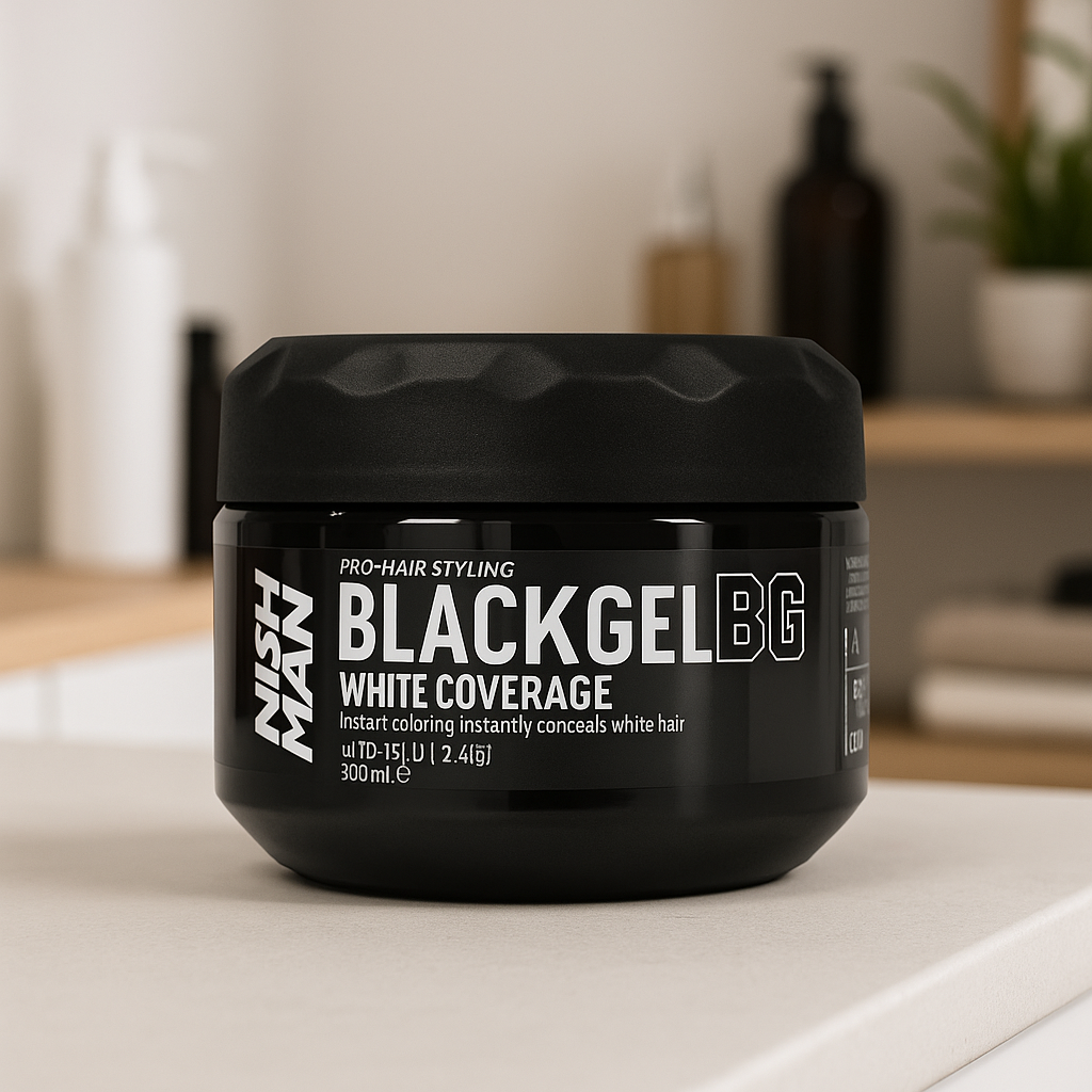 Black Gel White Coverage - Bello Cabello