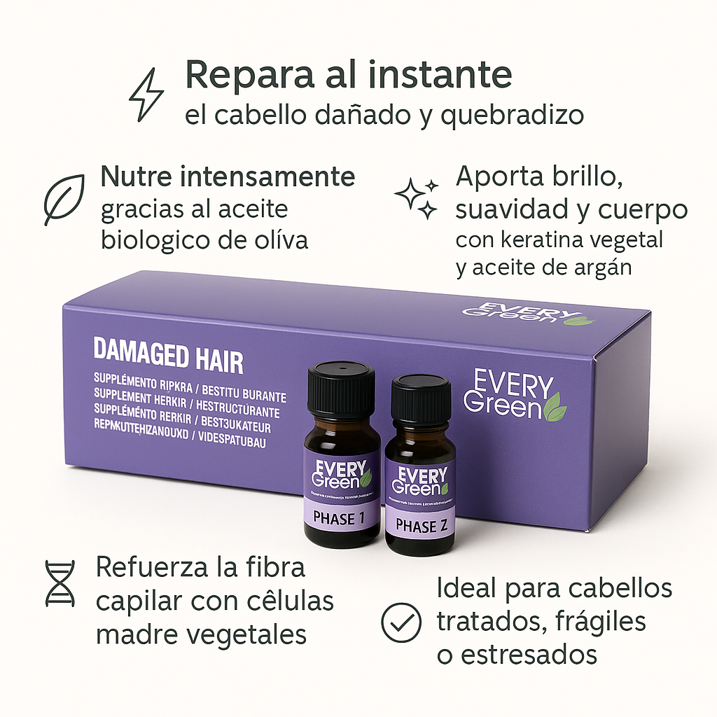 Booster Reparación Instantánea Every Green - Bello Cabello