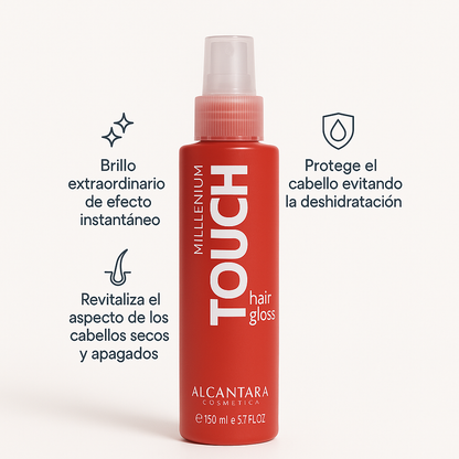 Brillo instantáneo Millenium Touch Hair Gloss - Bello Cabello