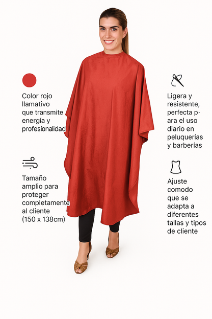 Capa de Corte Color rojo