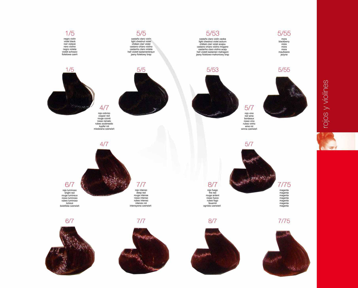 Tinte de pelo Violett 60 Professional - Bello Cabello