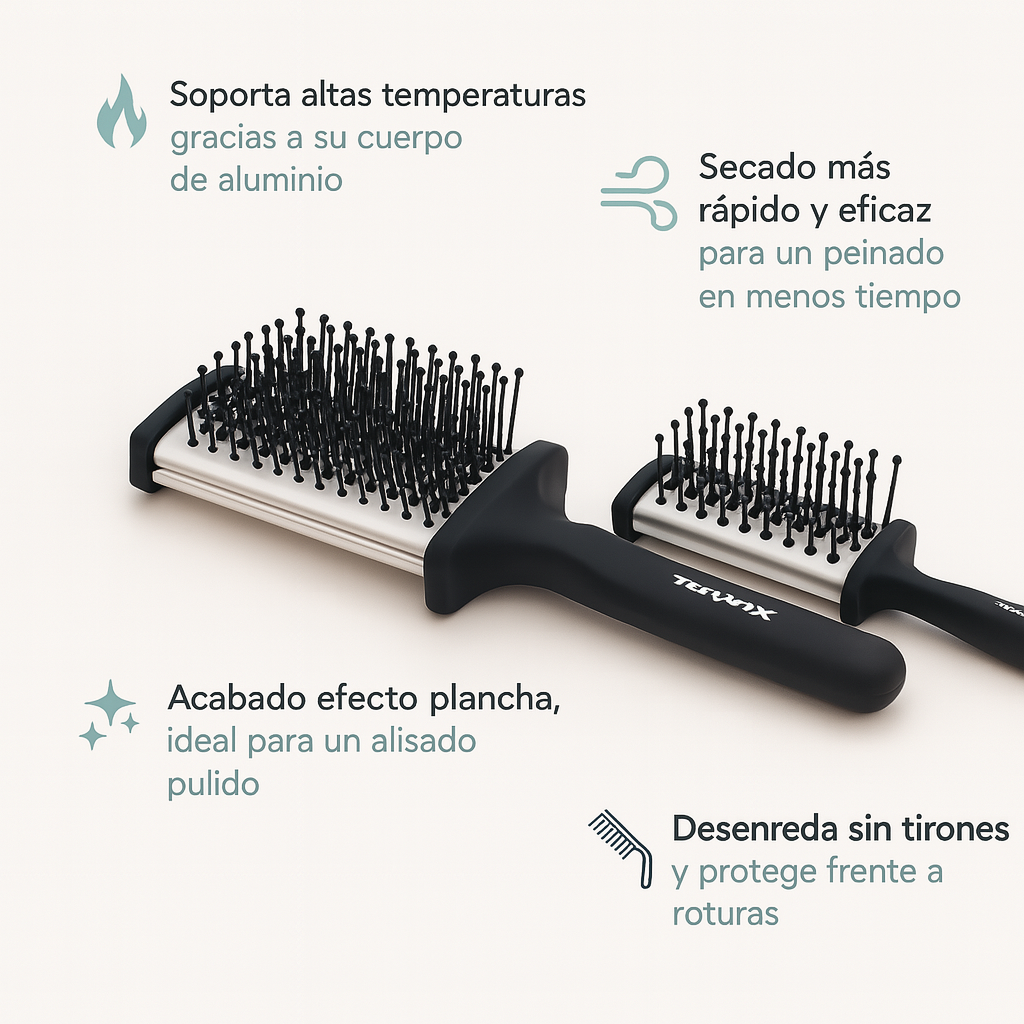Cepillo Plano Térmico Termix