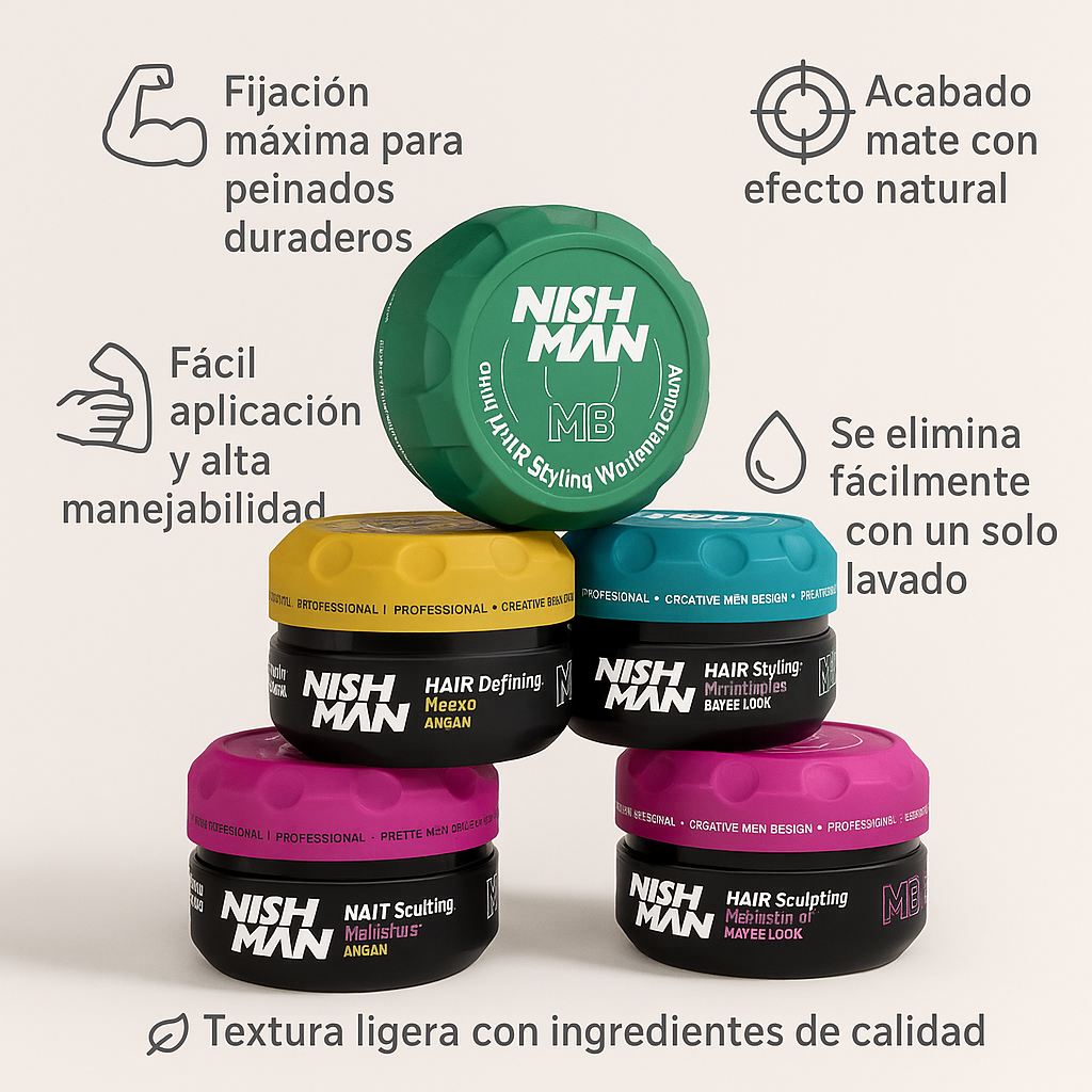 Nishman cera Matte series - Bello Cabello