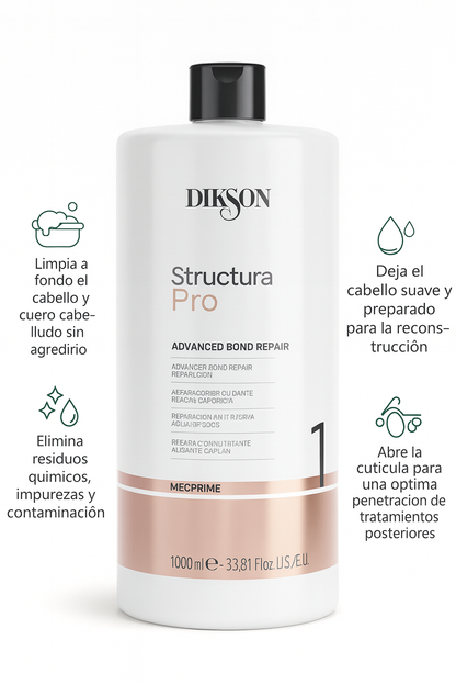 Structura Pro Champú Preparador Alcalino pH 8