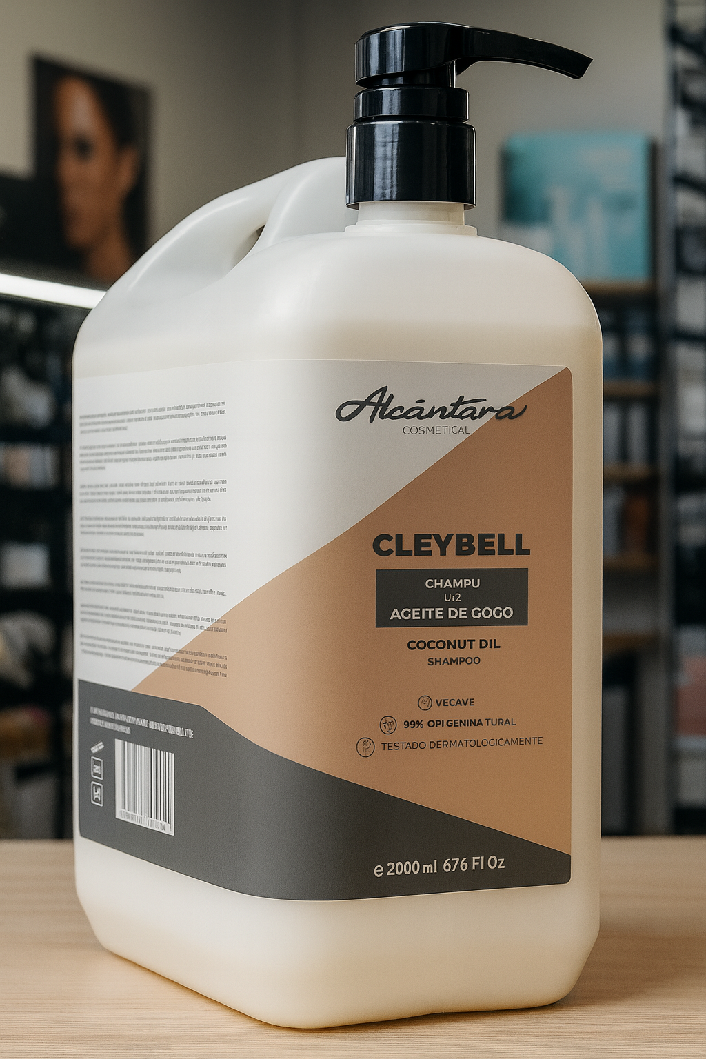 Cleybell Champú con Aceite de Coco