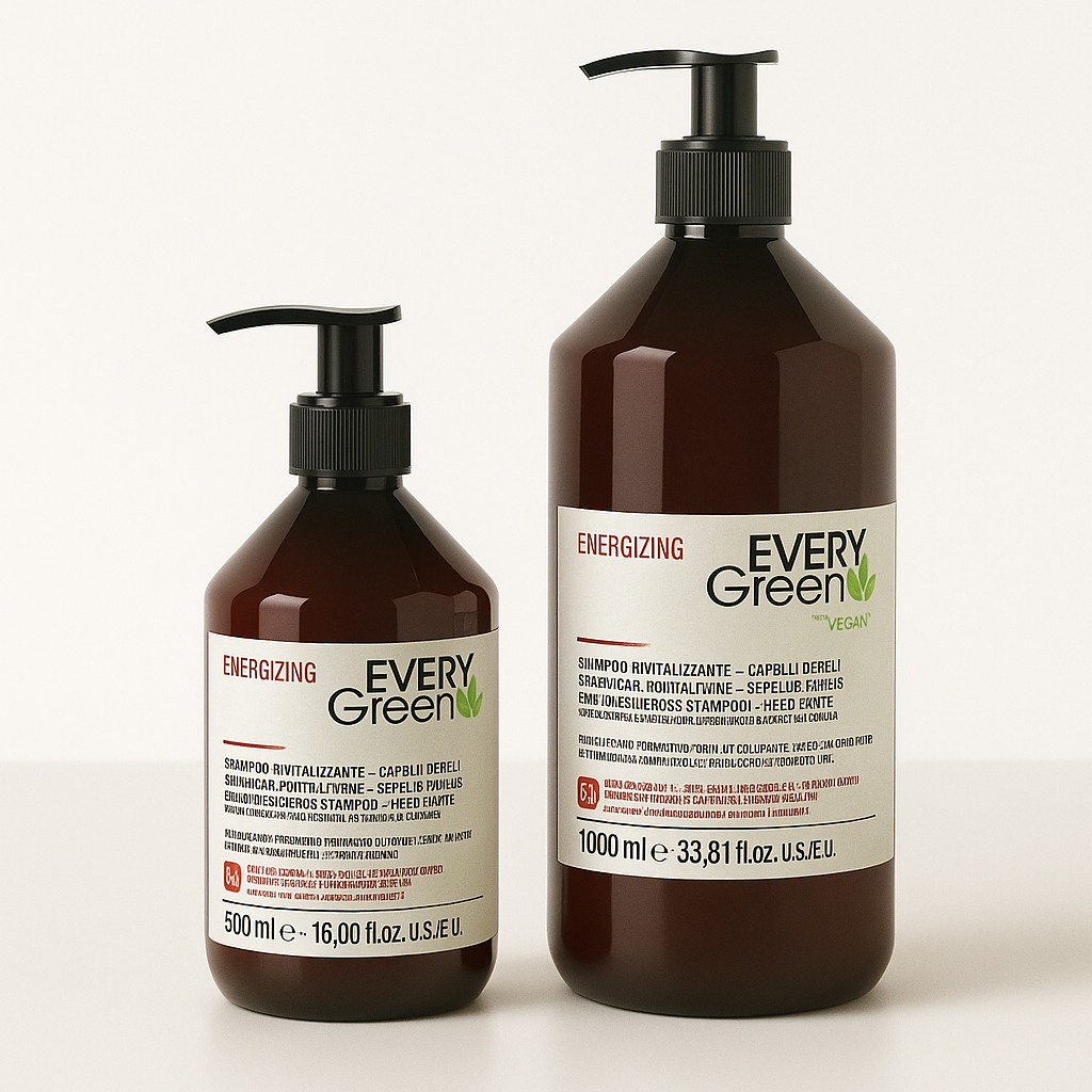 Champú energizante - cabellos frágiles - Every Green - Bello Cabello