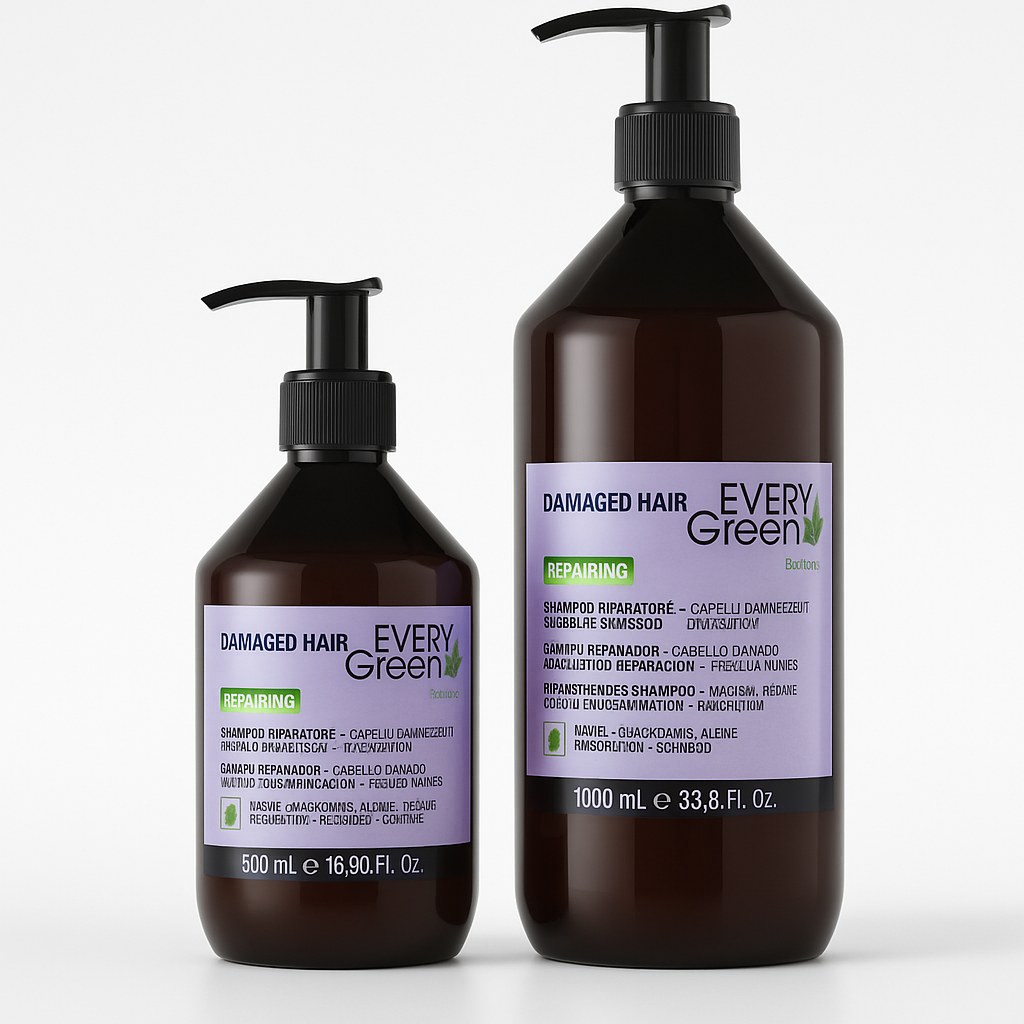 Champú regenerador - cabellos dañados - Every Green - Bello Cabello