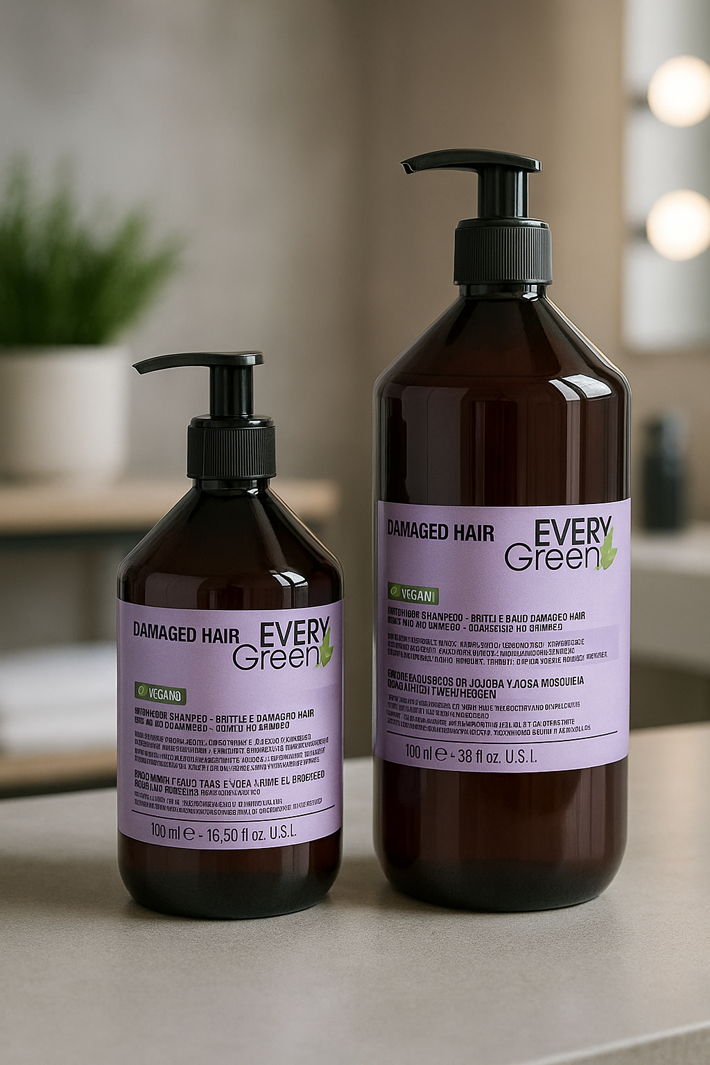 Champú regenerador - cabellos dañados - Every Green - Bello Cabello