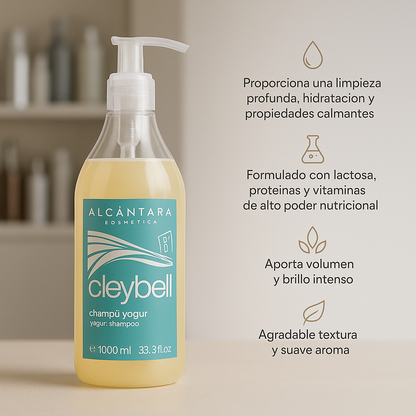 Cleybell Champú Yogur - Bello Cabello