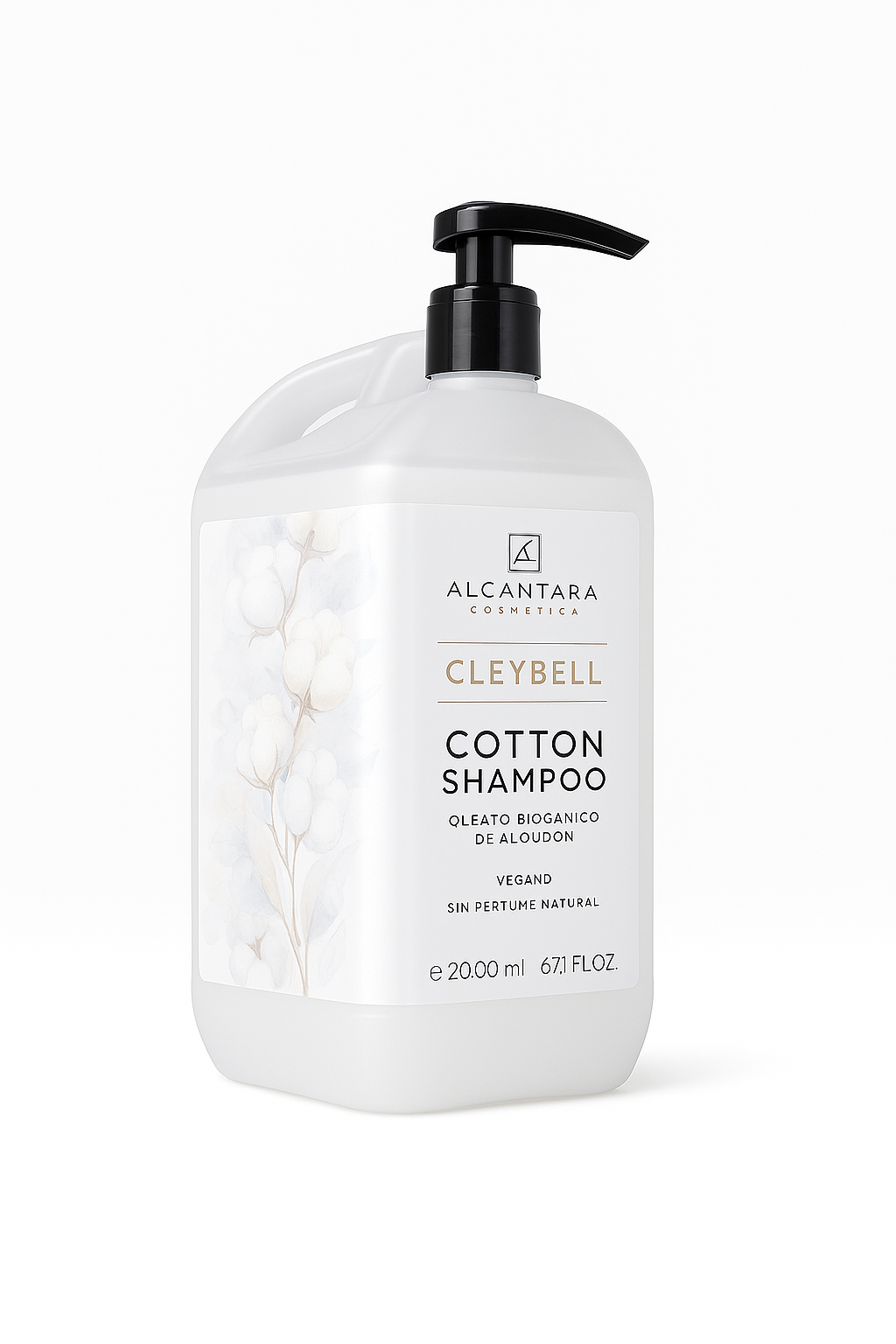 Cleybell Cotton Champú Reparador - Bello Cabello
